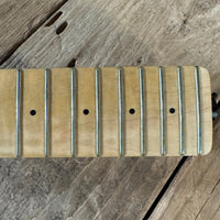 SOLD - Ernie Ball Music Man Axis Quilt Top With Matching Headstock 2020 Trans Gold Flame - Mahar's Vintage Guitars