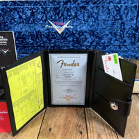 SOLD - Fender 1957 Strat Relic Aged HLE 2022 Gold Relic 7.5 lbs! - Mahar's Vintage Guitars