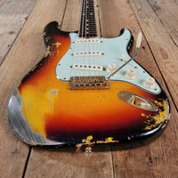 SOLD - Fender 1962 Stratocaster Heavy Relic Gold Hardware 2019 - Mahar's Vintage Guitars