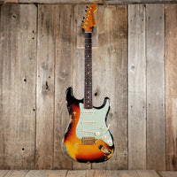 SOLD - Fender 1962 Stratocaster Heavy Relic Gold Hardware 2019 - Mahar's Vintage Guitars