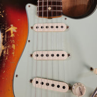 SOLD - Fender 1962 Stratocaster Heavy Relic Gold Hardware 2019 - Mahar's Vintage Guitars