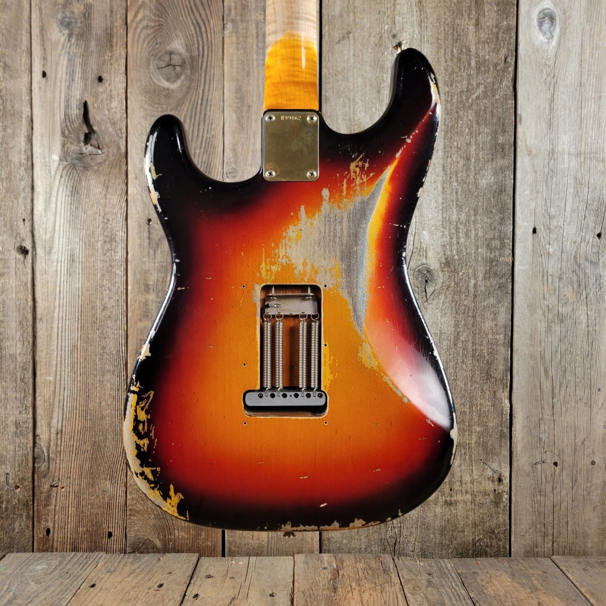 SOLD - Fender 1962 Stratocaster Heavy Relic Gold Hardware 2019 - Mahar's Vintage Guitars