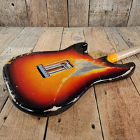 SOLD - Fender 1962 Stratocaster Heavy Relic Gold Hardware 2019 - Mahar's Vintage Guitars