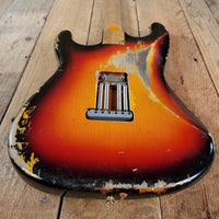 SOLD - Fender 1962 Stratocaster Heavy Relic Gold Hardware 2019 - Mahar's Vintage Guitars