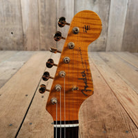 SOLD - Fender 1962 Stratocaster Heavy Relic Gold Hardware 2019 - Mahar's Vintage Guitars