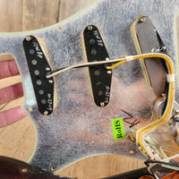 SOLD - Fender 1962 Stratocaster Heavy Relic Gold Hardware 2019 - Mahar's Vintage Guitars