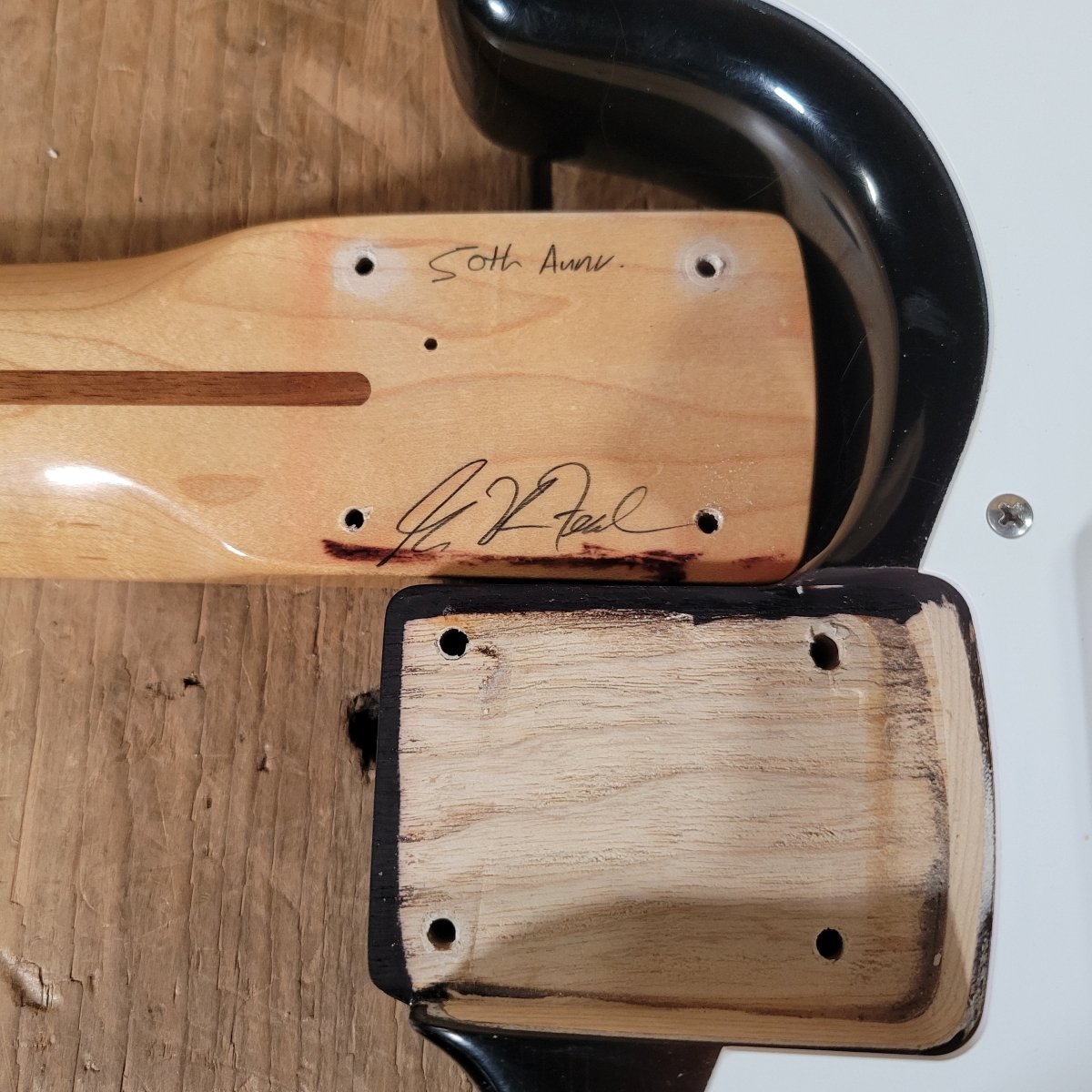 SOLD - Fender 50th Anniversary '54 Stratocaster 2004 Masterbuilt Greg Fessler - Mahar's Vintage Guitars