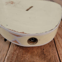 SOLD - Fender 62 Telecaster Relic Custom Double Bound Custom Shop 2022 White - Mahar's Vintage Guitars