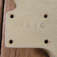 SOLD - Fender 62 Telecaster Relic Custom Double Bound Custom Shop 2022 White - Mahar's Vintage Guitars