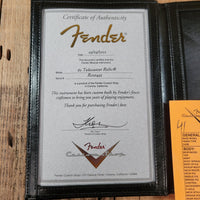 SOLD - Fender 62 Telecaster Relic Custom Double Bound Custom Shop 2022 White - Mahar's Vintage Guitars