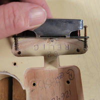 SOLD - Fender 62 Telecaster Relic Custom Double Bound Custom Shop 2022 White - Mahar's Vintage Guitars