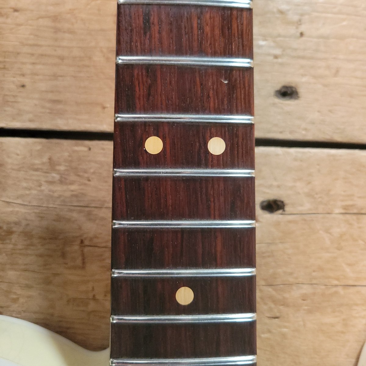 SOLD - Fender 62 Telecaster Relic Custom Double Bound Custom Shop 2022 White - Mahar's Vintage Guitars