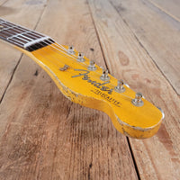 SOLD - Fender 62 Telecaster Relic Custom Double Bound Custom Shop 2022 White - Mahar's Vintage Guitars