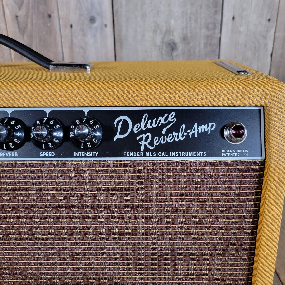 SOLD - Fender 65 Deluxe Reverb Tweed Limited Edition As New in Box! 2019 - Mahar's Vintage Guitars