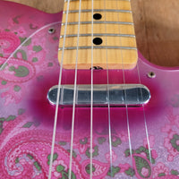 SOLD - Fender '68 Telecaster Pink Paisley Journeyman Relic Reissue 2022 - Mahar's Vintage Guitars