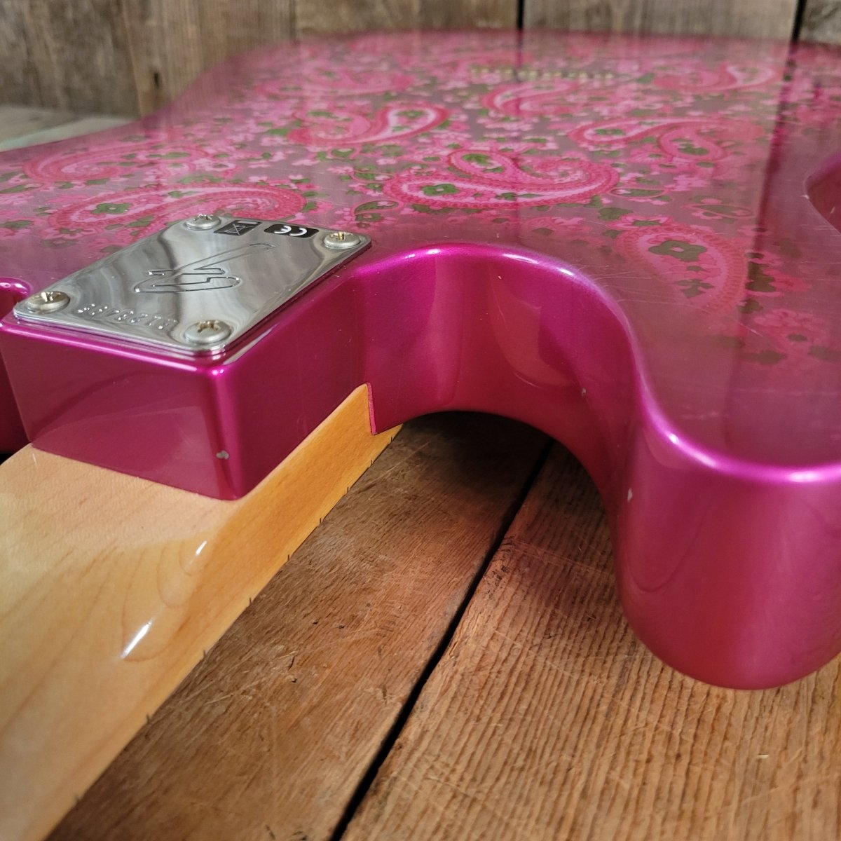 SOLD - Fender '68 Telecaster Pink Paisley Journeyman Relic Reissue 2022 - Mahar's Vintage Guitars