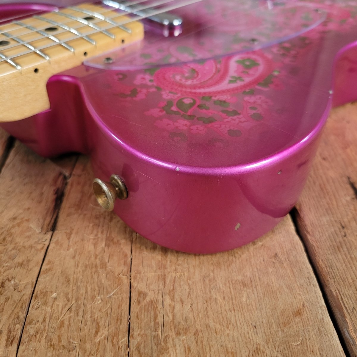 SOLD - Fender '68 Telecaster Pink Paisley Journeyman Relic Reissue 2022 - Mahar's Vintage Guitars