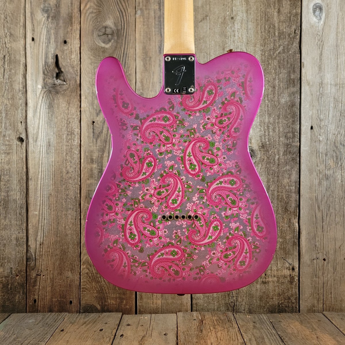 SOLD - Fender '68 Telecaster Pink Paisley Journeyman Relic Reissue 2022 - Mahar's Vintage Guitars