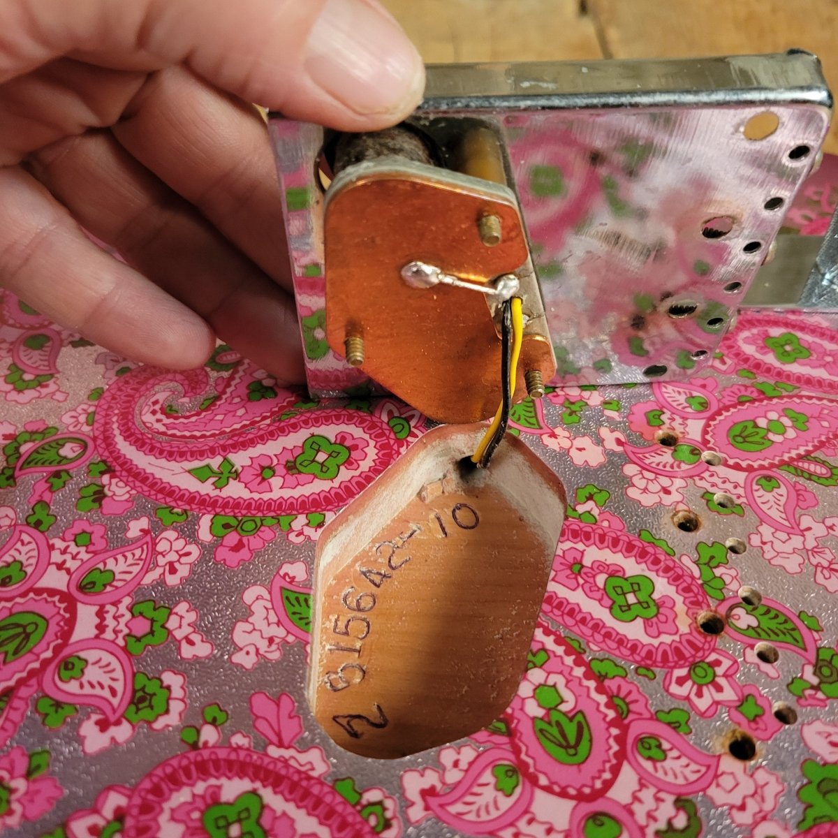 SOLD - Fender '68 Telecaster Pink Paisley Journeyman Relic Reissue 2022 - Mahar's Vintage Guitars