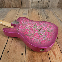 SOLD - Fender '68 Telecaster Pink Paisley Journeyman Relic Reissue 2022 - Mahar's Vintage Guitars
