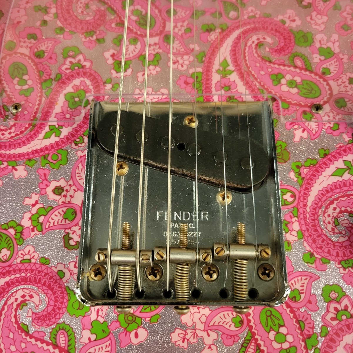 SOLD - Fender '68 Telecaster Pink Paisley Journeyman Relic Reissue 2022 - Mahar's Vintage Guitars