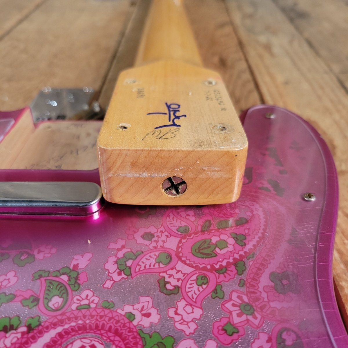 SOLD - Fender '68 Telecaster Pink Paisley Journeyman Relic Reissue 2022 - Mahar's Vintage Guitars