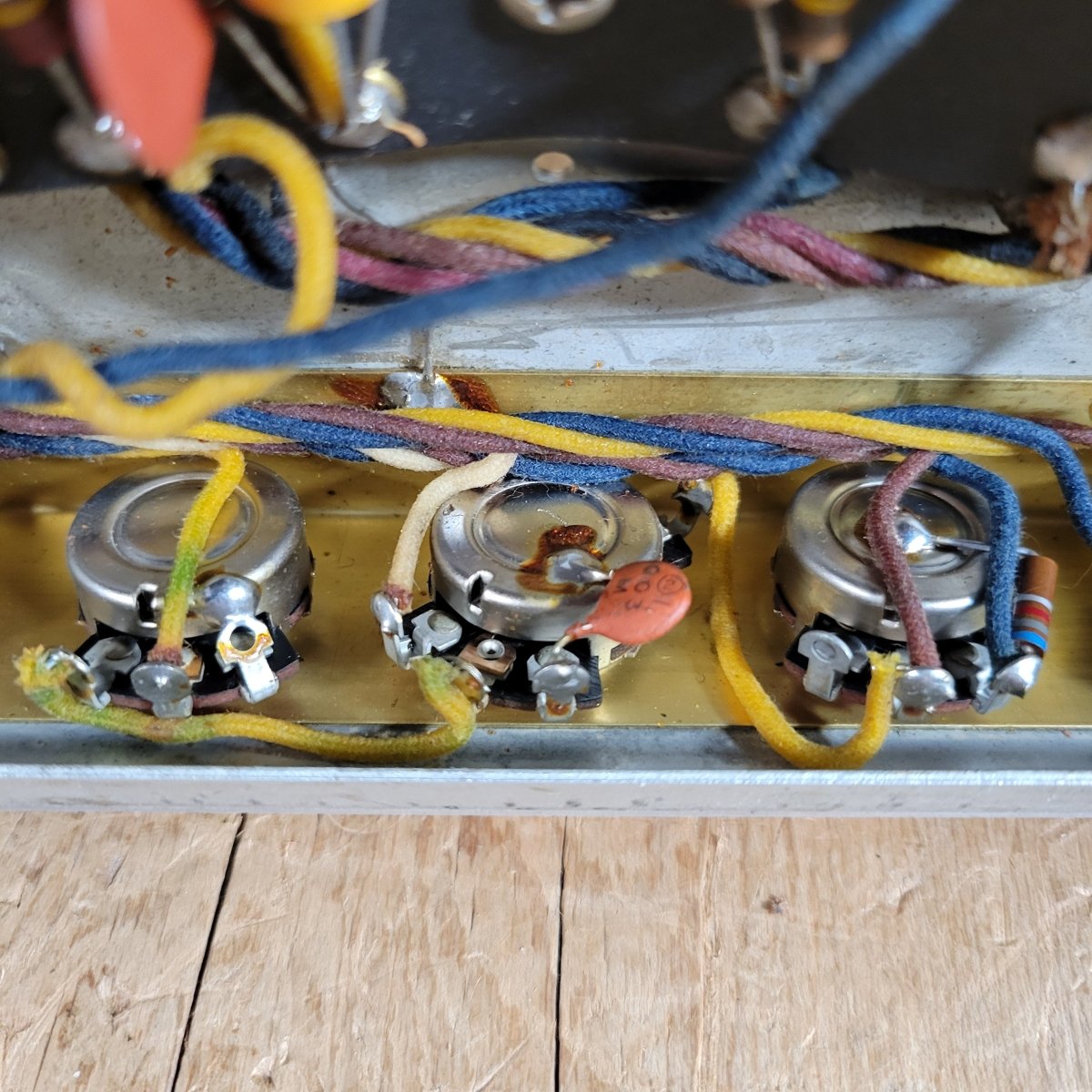 SOLD - Fender Bandmaster 6G7 - A 1962 Blond Head and Cabinet - Mahar's Vintage Guitars