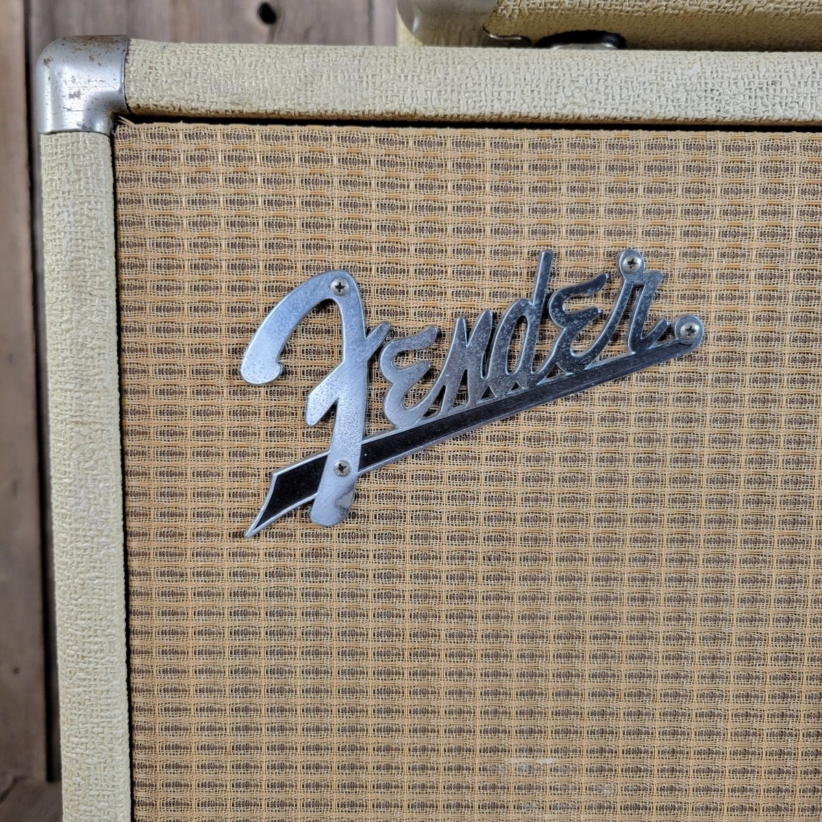 SOLD - Fender Bandmaster 6G7 - A 1962 Blond Head and Cabinet - Mahar's Vintage Guitars