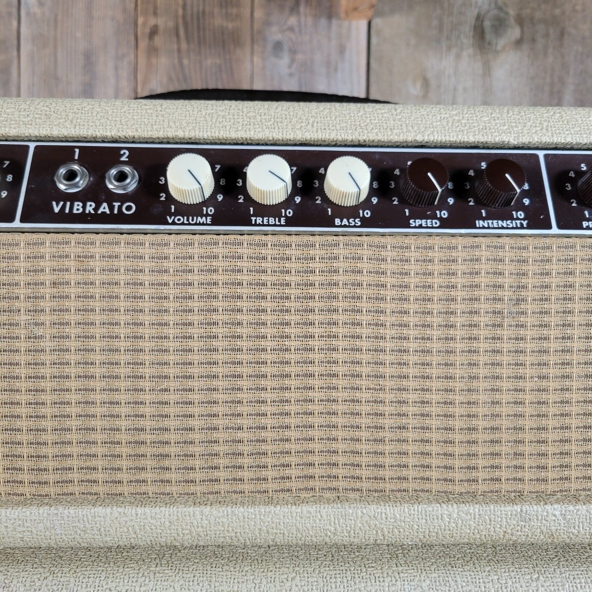 SOLD - Fender Bandmaster 6G7 - A 1962 Blond Head and Cabinet - Mahar's Vintage Guitars