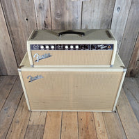 SOLD - Fender Bandmaster 6G7 - A 1962 Blond Head and Cabinet - Mahar's Vintage Guitars