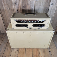 SOLD - Fender Bandmaster 6G7 - A 1962 Blond Head and Cabinet - Mahar's Vintage Guitars