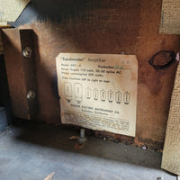 SOLD - Fender Bandmaster 6G7 - A 1962 Blond Head and Cabinet - Mahar's Vintage Guitars