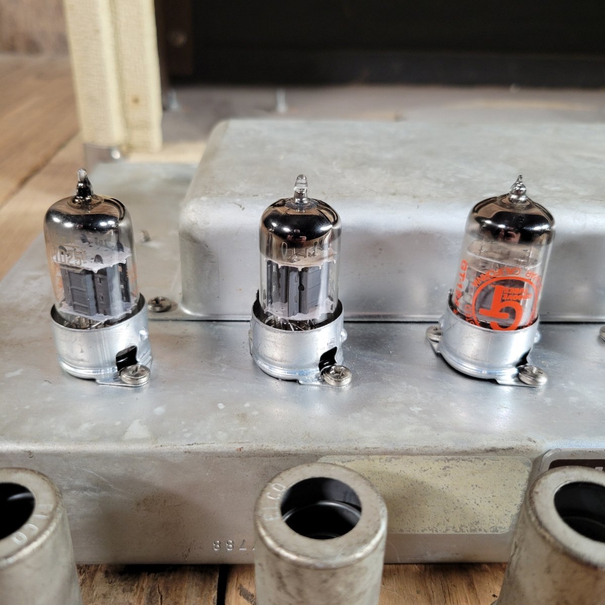 SOLD - Fender Bandmaster 6G7 - A 1962 Blond Head and Cabinet - Mahar's Vintage Guitars