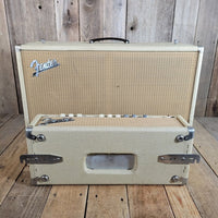 SOLD - Fender Bandmaster 6G7 - A 1962 Blond Head and Cabinet - Mahar's Vintage Guitars