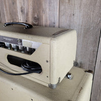 SOLD - Fender Bandmaster 6G7 - A 1962 Blond Head and Cabinet - Mahar's Vintage Guitars