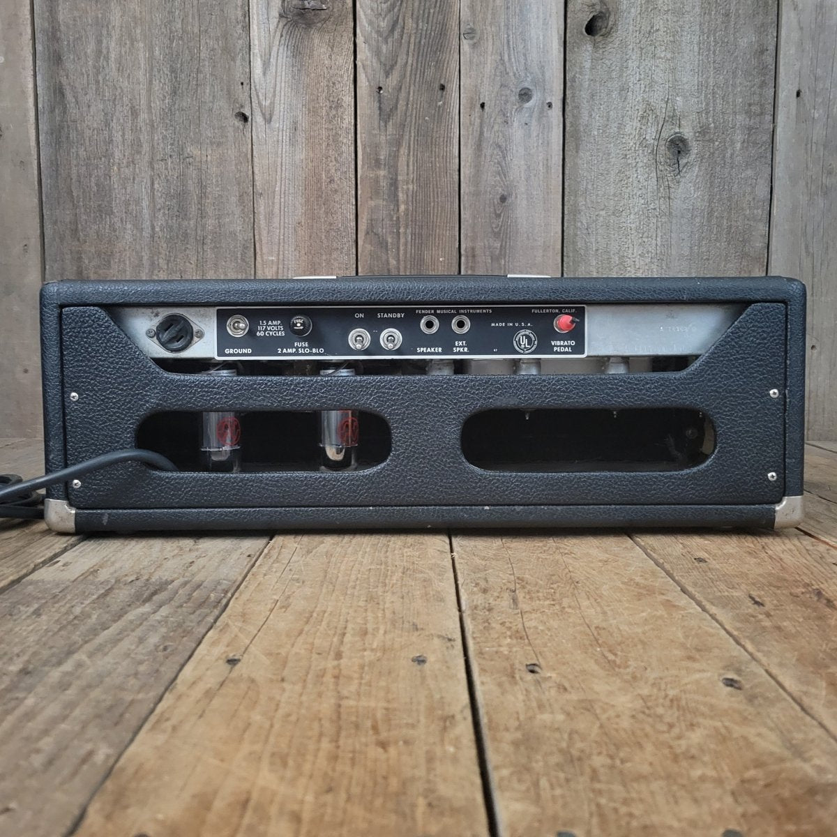 SOLD - Fender Bandmaster Head 1966 - Mahar's Vintage Guitars