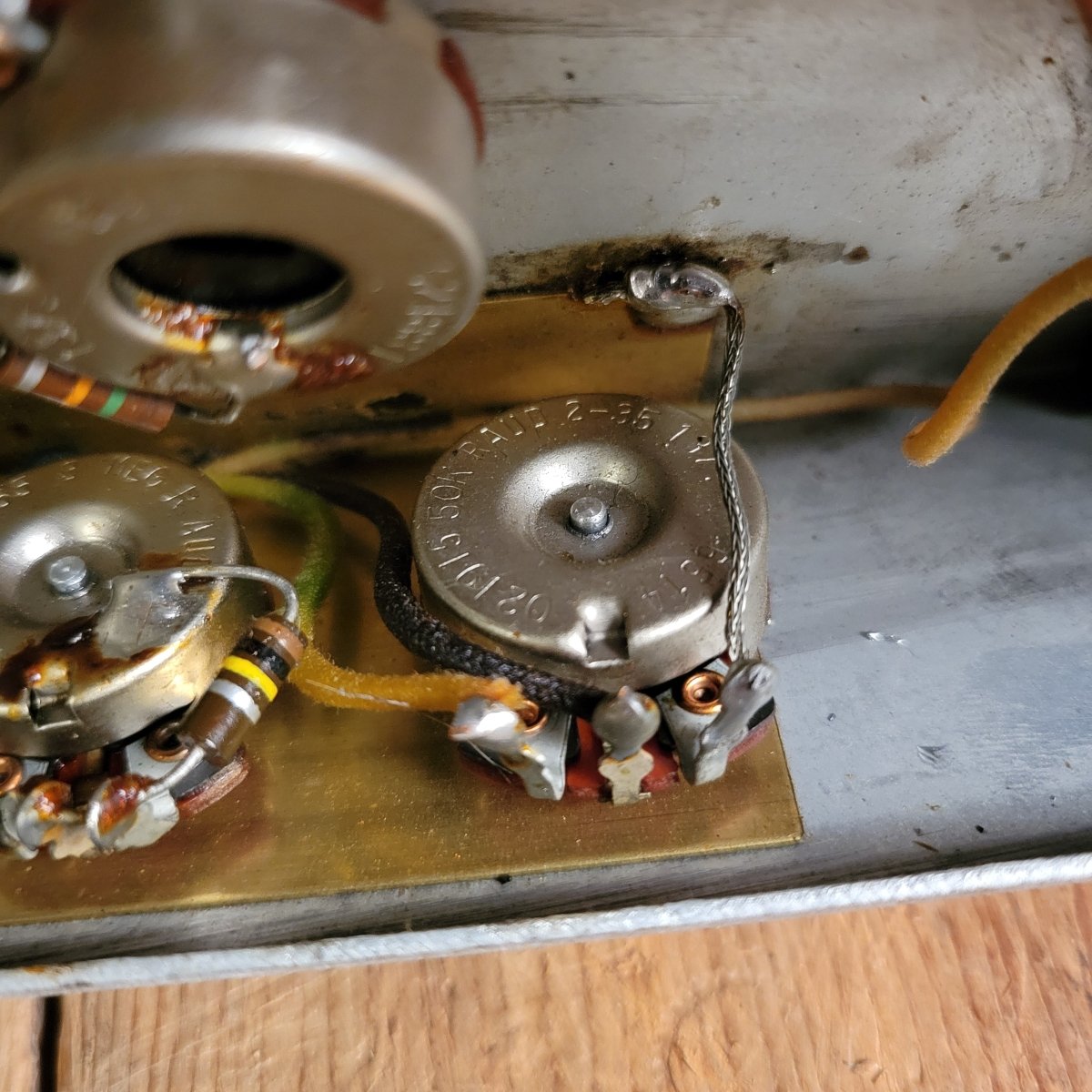 SOLD - Fender Bandmaster Head 1967 black panel guitar amp - Mahar's Vintage Guitars