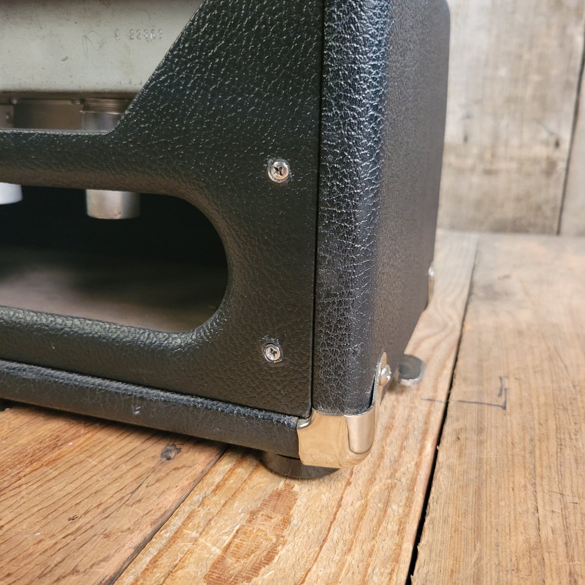 SOLD - Fender Bandmaster Head 1967 black panel guitar amp - Mahar's Vintage Guitars