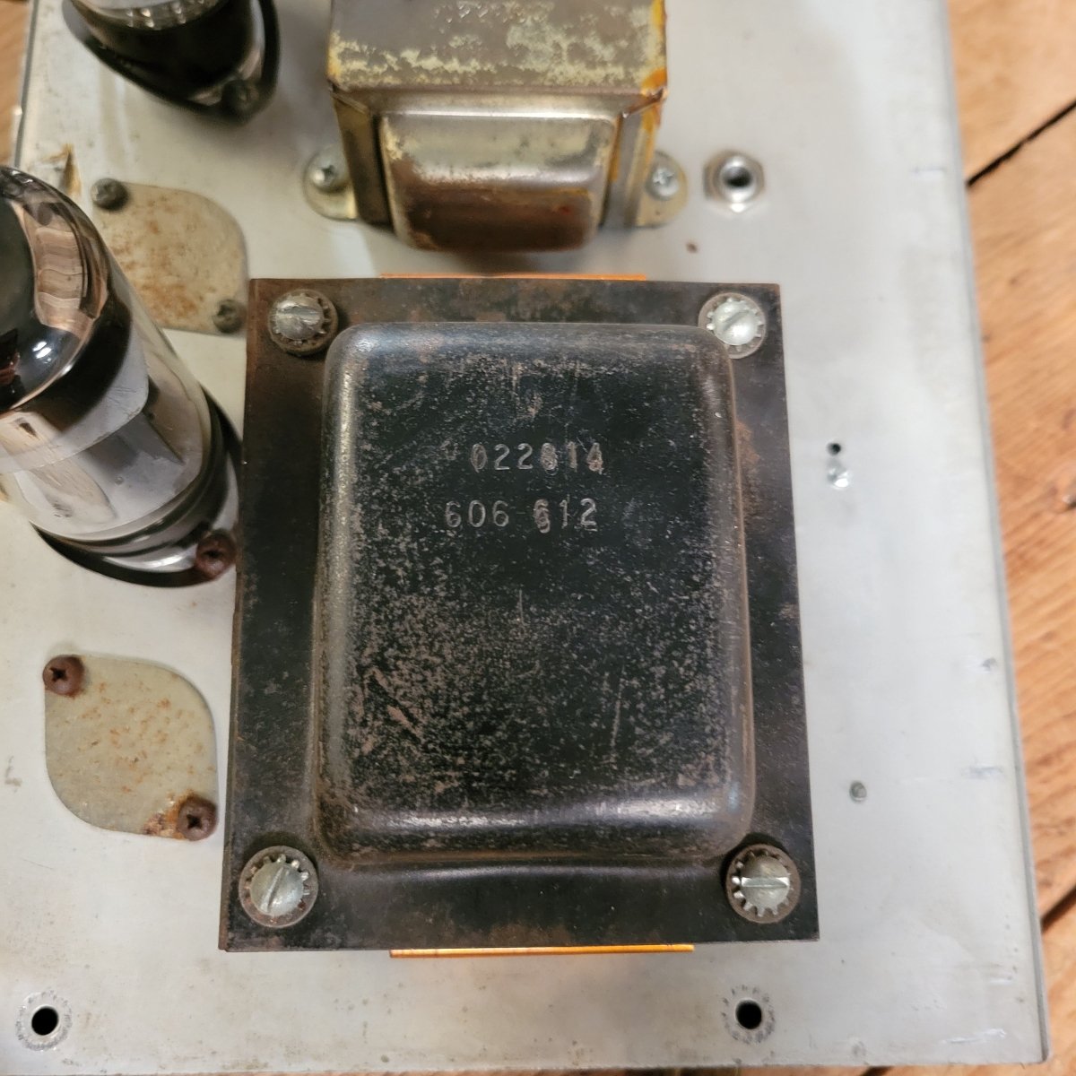 SOLD - Fender Bandmaster Head 1967 black panel guitar amp - Mahar's Vintage Guitars