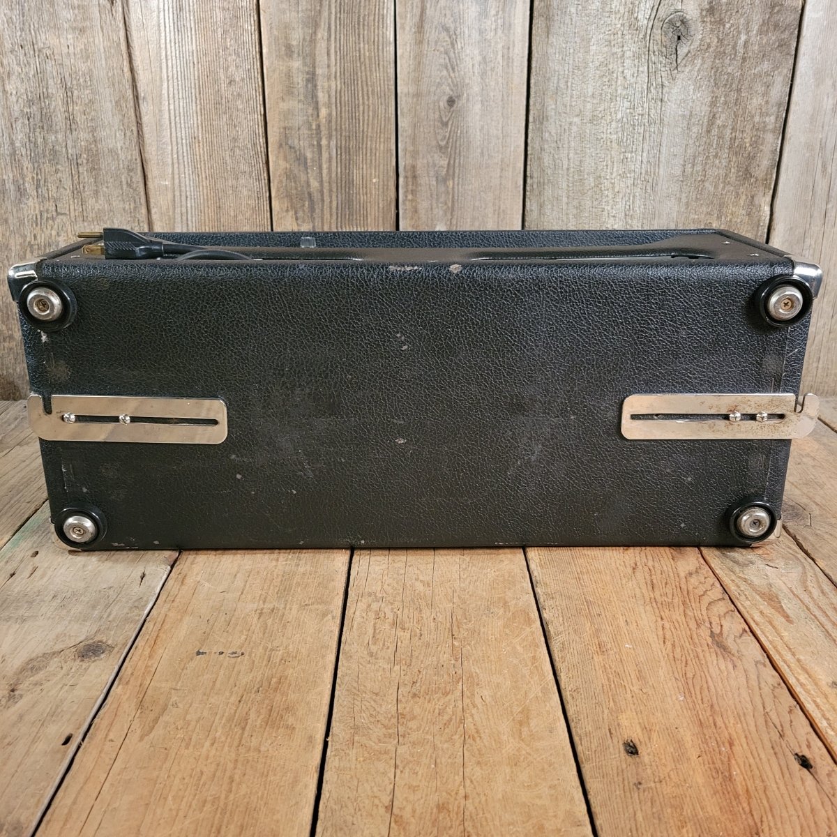 SOLD - Fender Bandmaster Head 1967 black panel guitar amp - Mahar's Vintage Guitars