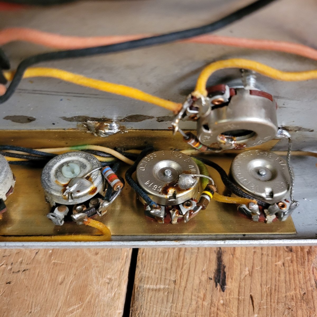 SOLD - Fender Bandmaster Head 1967 black panel guitar amp - Mahar's Vintage Guitars