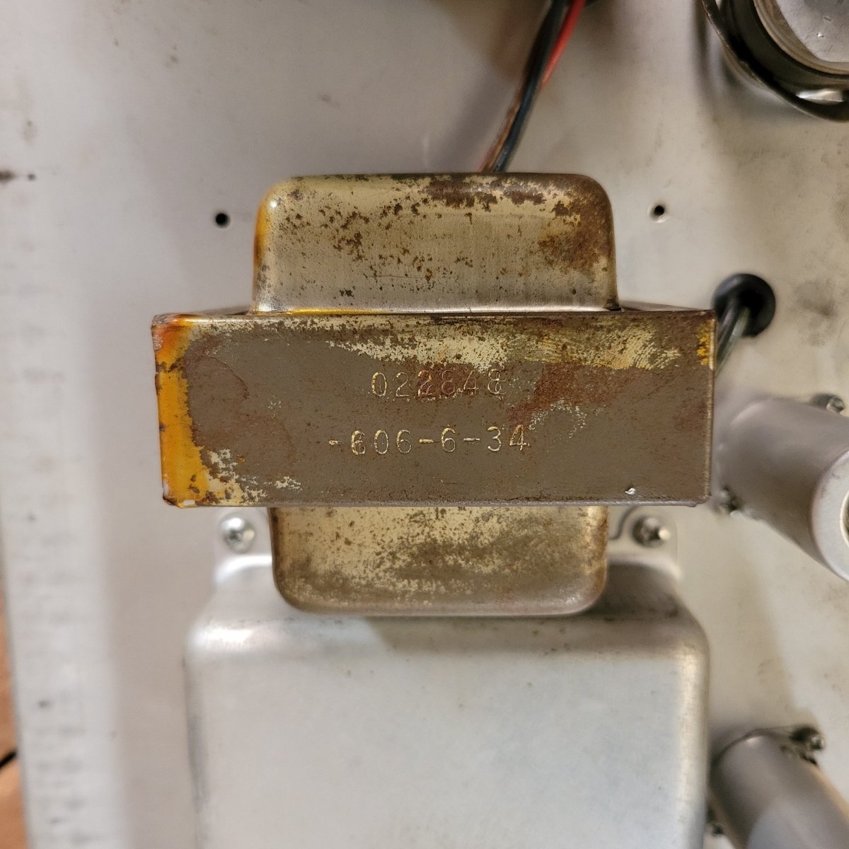 SOLD - Fender Bandmaster Head 1967 black panel guitar amp - Mahar's Vintage Guitars