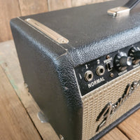 SOLD - Fender Bandmaster Head 1967 black panel guitar amp - Mahar's Vintage Guitars