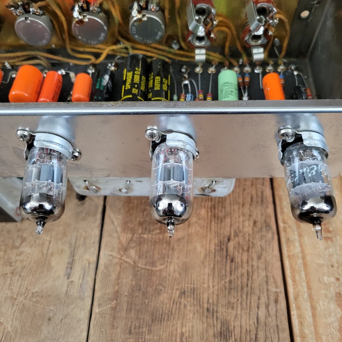 SOLD - Fender Bassman 5F6 - A Tweed Narrow Panel Guitar Amp Retweed 1960 - Mahar's Vintage Guitars