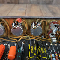 SOLD - Fender Bassman 5F6 - A Tweed Narrow Panel Guitar Amp Retweed 1960 - Mahar's Vintage Guitars