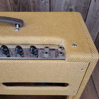 SOLD - Fender Bassman 5F6 - A Tweed Narrow Panel Guitar Amp Retweed 1960 - Mahar's Vintage Guitars