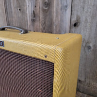 SOLD - Fender Bassman 5F6 - A Tweed Narrow Panel Guitar Amp Retweed 1960 - Mahar's Vintage Guitars