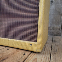 SOLD - Fender Bassman 5F6 - A Tweed Narrow Panel Guitar Amp Retweed 1960 - Mahar's Vintage Guitars