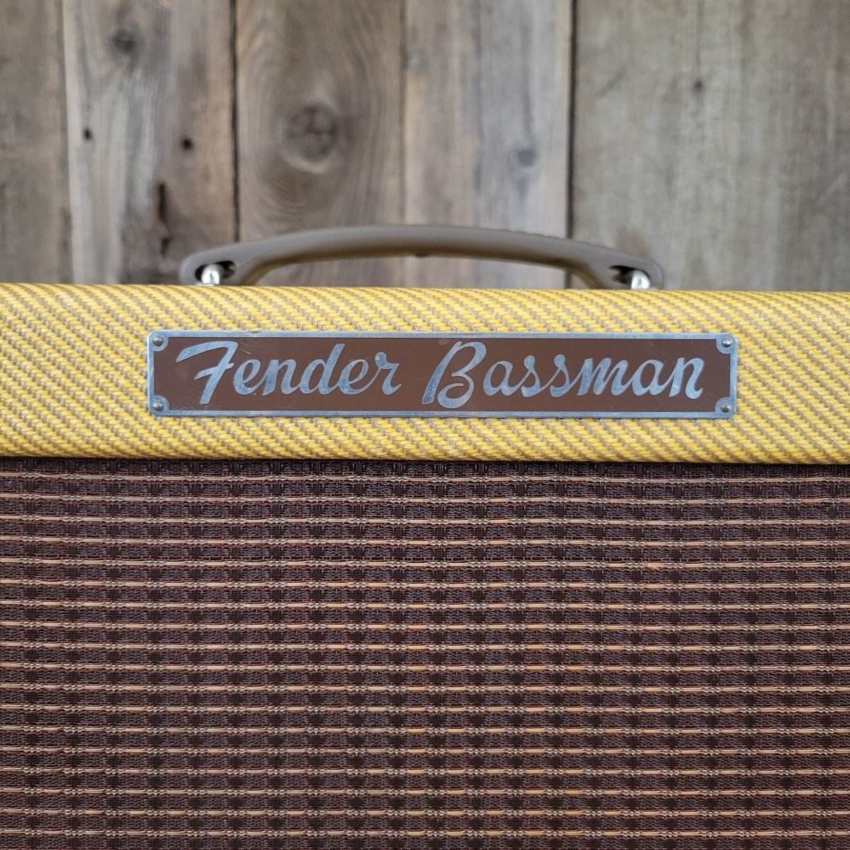 SOLD - Fender Bassman 5F6 - A Tweed Narrow Panel Guitar Amp Retweed 1960 - Mahar's Vintage Guitars