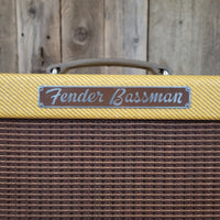 SOLD - Fender Bassman 5F6 - A Tweed Narrow Panel Guitar Amp Retweed 1960 - Mahar's Vintage Guitars